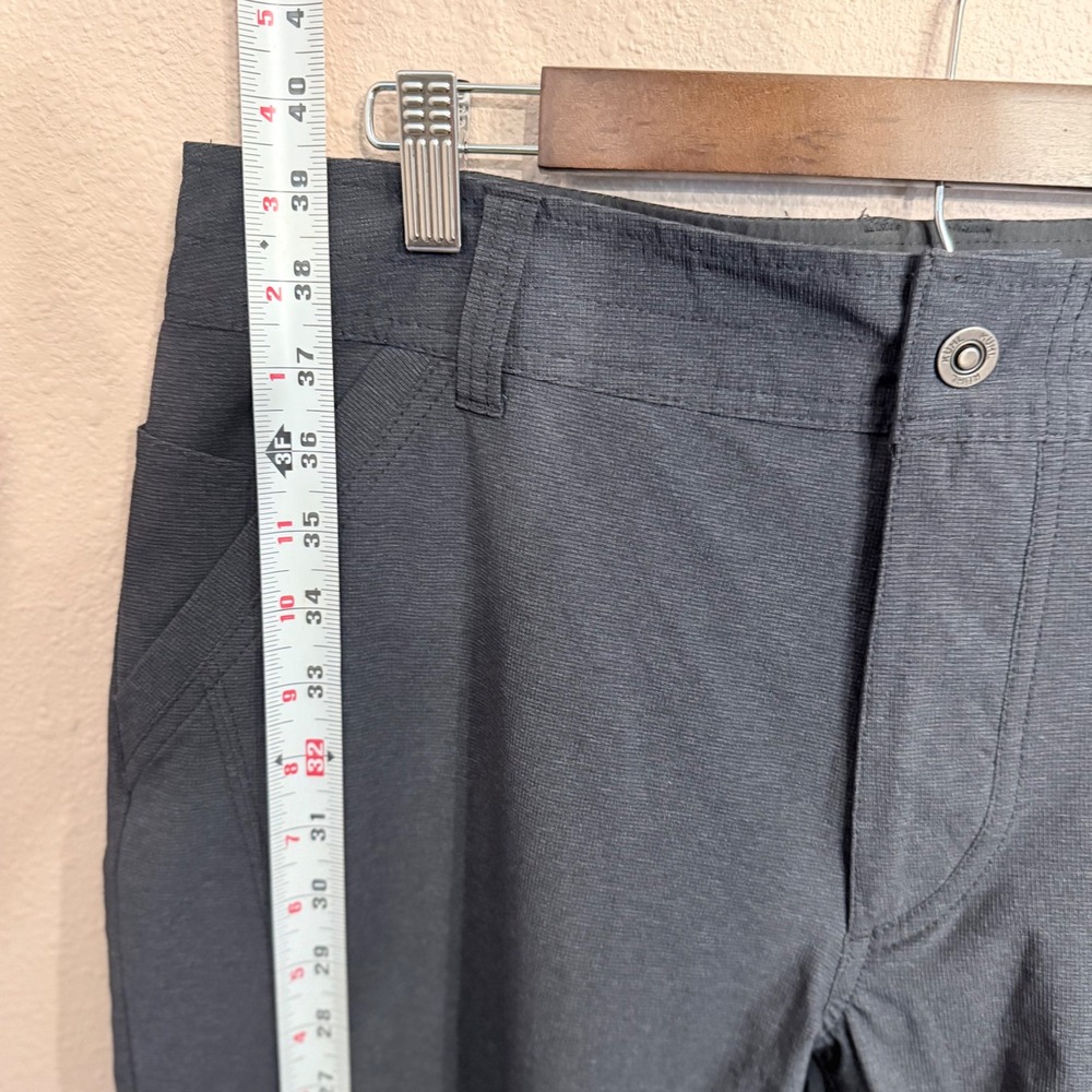 KUHL Deceptr Dark Gray Technical Hiking Pants 34x32 Stretch Tuff Lite Fabric - Picture 8 of 9